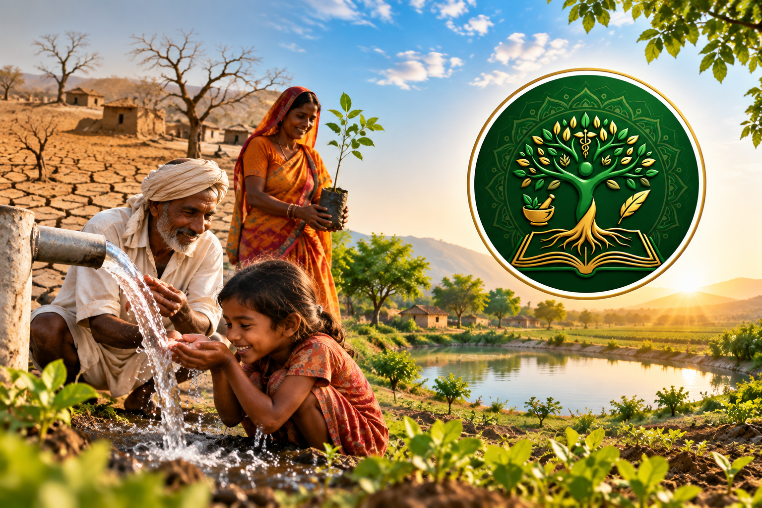 Clean water reservoir community project
